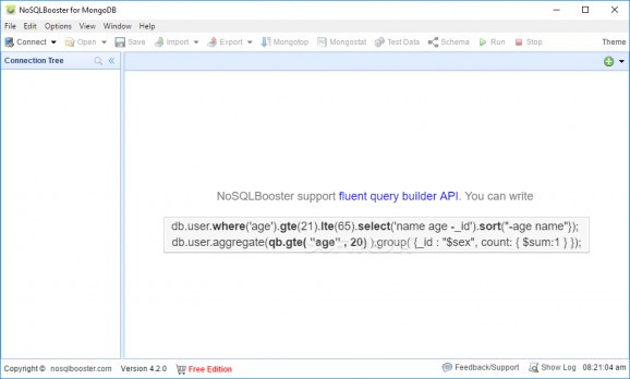 NoSQLBooster screenshot