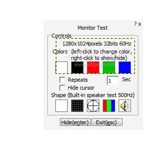 Monitor Test screenshot
