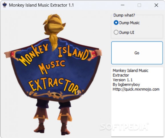 Monkey Island Music Extractor screenshot