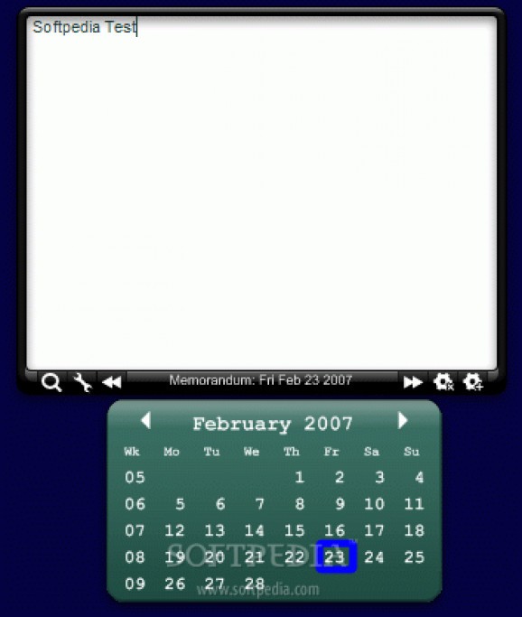 Month Calendar screenshot