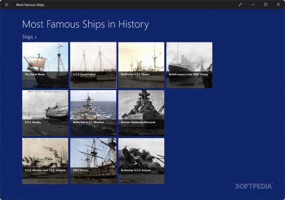 Most Famous Ships screenshot