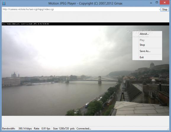 Motion JPEG Player screenshot