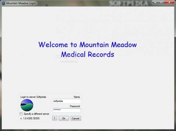 Mountain Meadow EMR screenshot