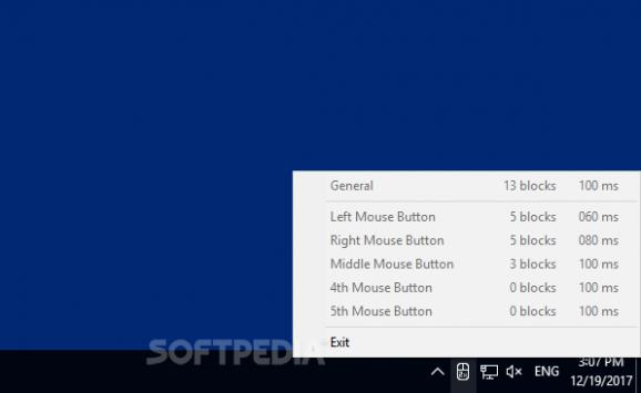 Mouse Debouncer screenshot