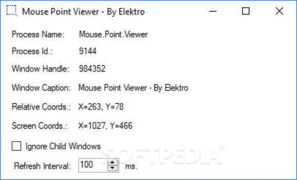 Mouse Point Viewer screenshot