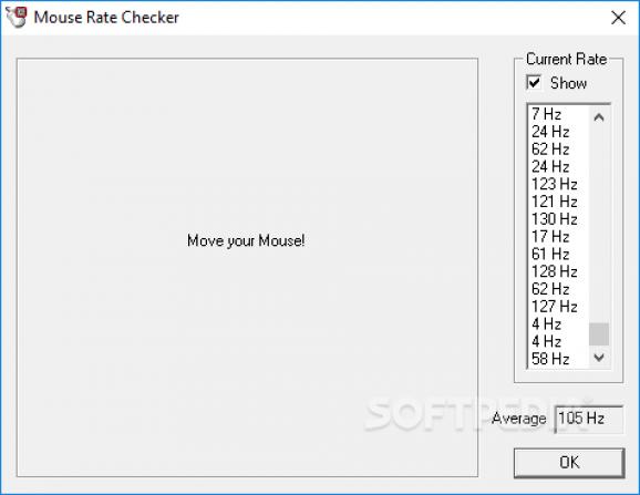 Mouse Rate Checker screenshot