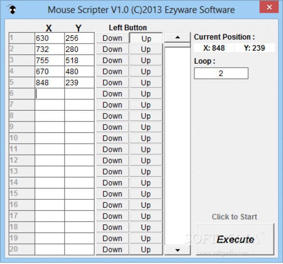 Mouse Scripter screenshot