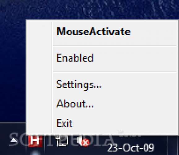 MouseActivate screenshot