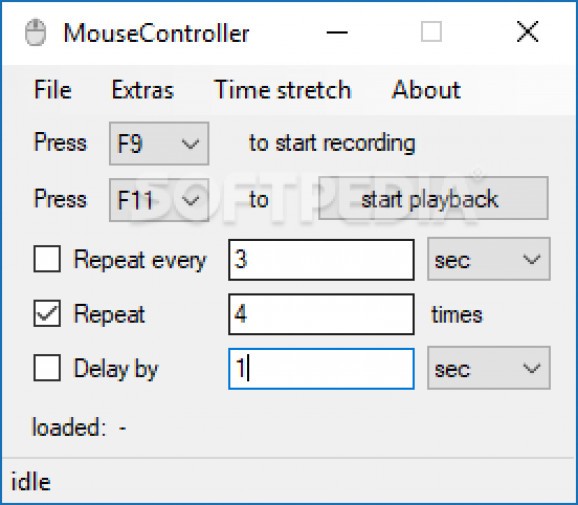 MouseController screenshot