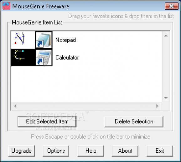 MouseGenie Freeware screenshot