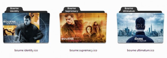 Movie Folder Bourne Trilogy screenshot