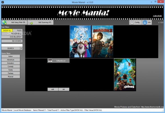 Movie Mania! screenshot