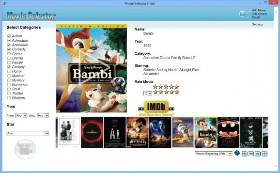 Movie Selector screenshot