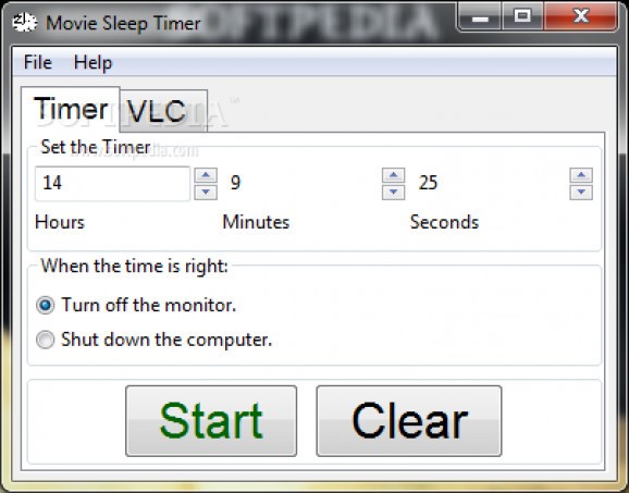 Movie Sleep Timer screenshot