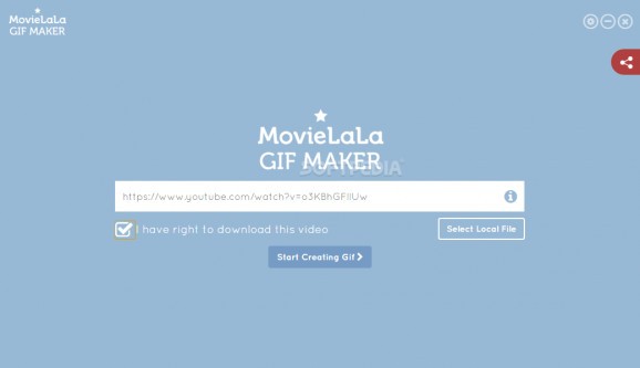 MovieLala GIF Maker screenshot
