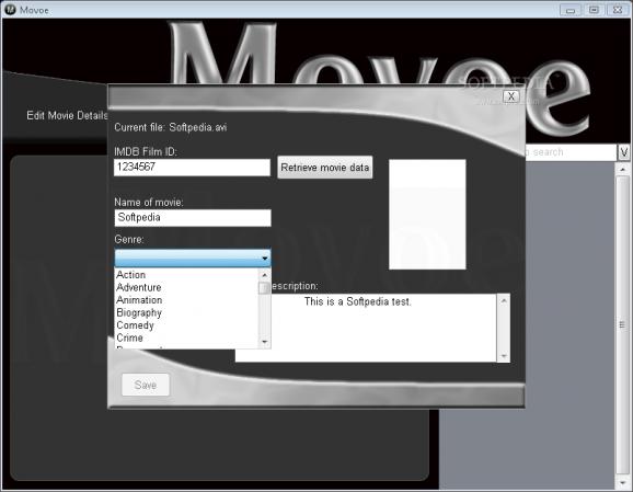 Movoe screenshot