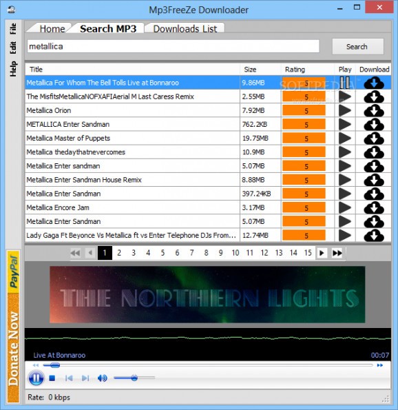 Mp3FreeZe Downloader screenshot