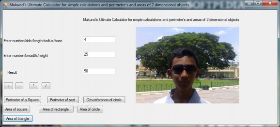 Mukund's Ultimate Calculator screenshot