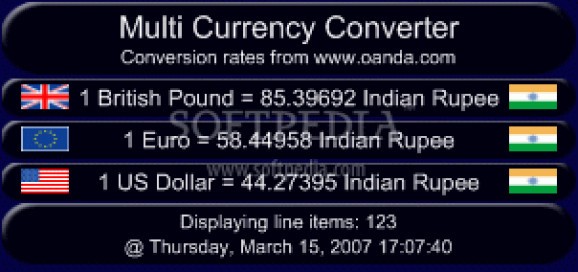 Multi Currency Converter screenshot