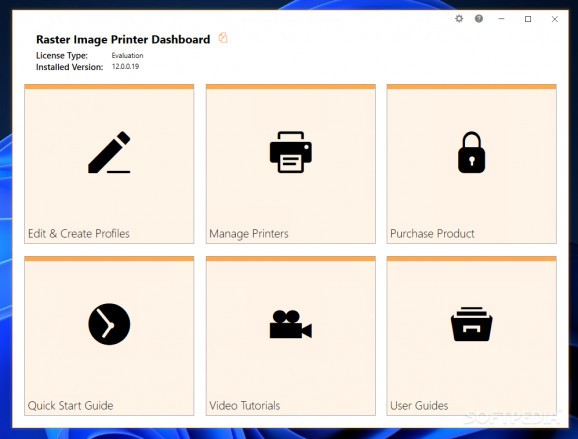 Raster Image Printer screenshot