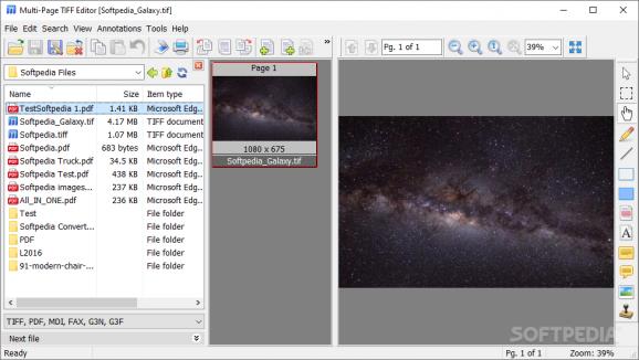 Multi-Page TIFF Editor screenshot