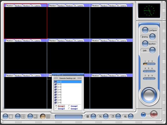 Multi-Webcam Cast screenshot