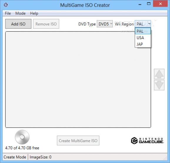 MultiGame ISO Creator screenshot
