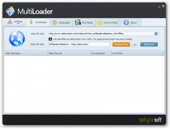 MultiLoader screenshot