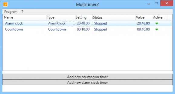 MultiTimerZ screenshot