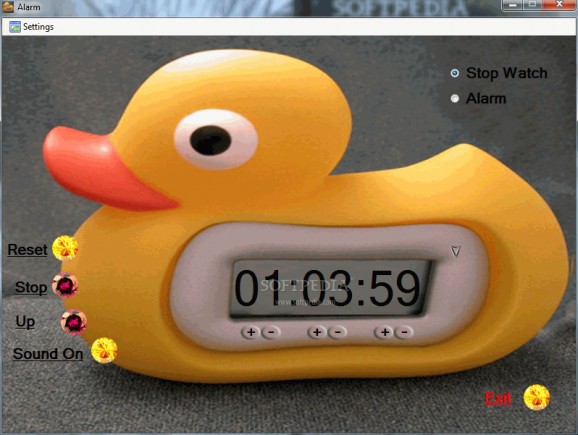 Multifunction Alarm & Stopwatch screenshot