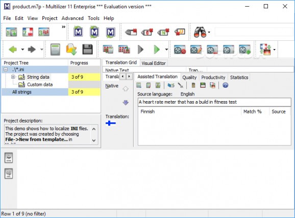 Multilizer 11 Enterprise screenshot