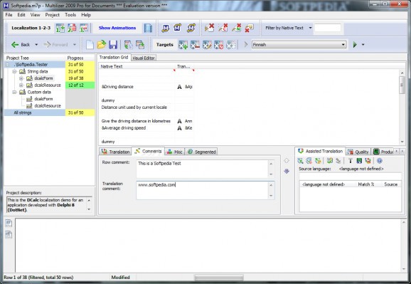 Multilizer 2009 Pro for Documents screenshot