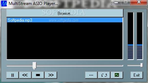 Multistream ASIO Player screenshot
