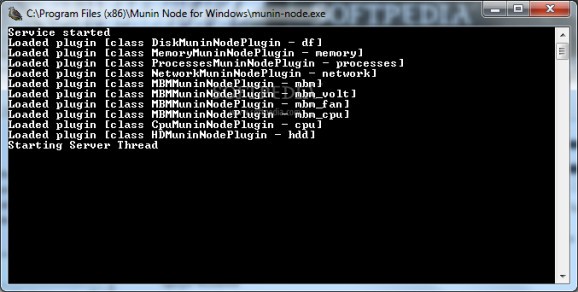 Munin Node screenshot