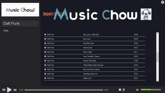 Music Chow screenshot