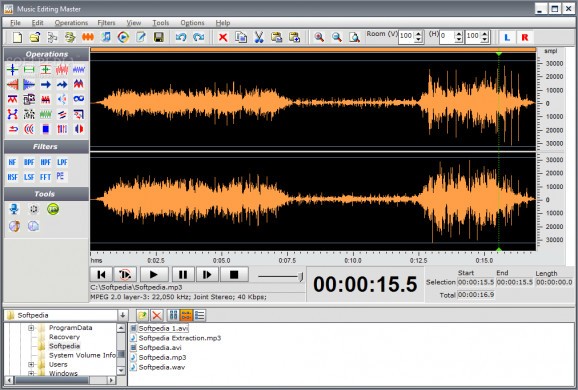 Music Editing Master screenshot