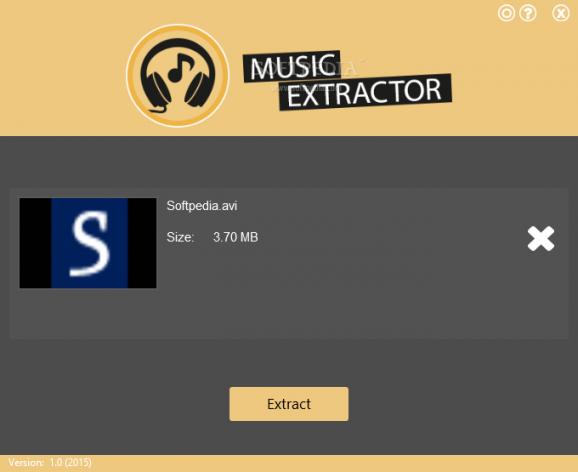 Music Extractor screenshot