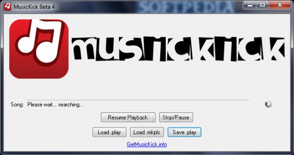 MusicKick screenshot