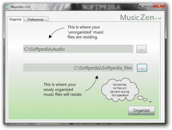 MusicZen screenshot