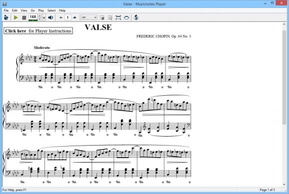 Musicnotes Player screenshot