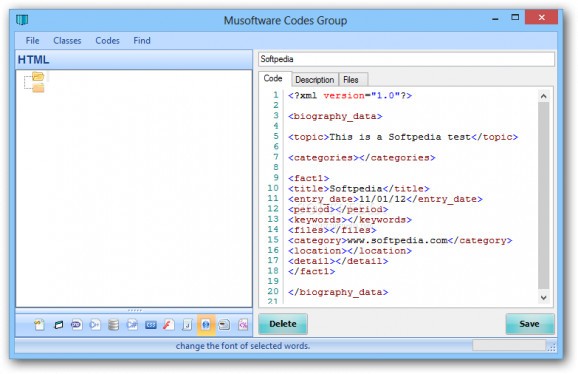 Musoftware Codes Group screenshot