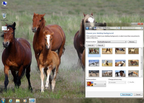 Mustangs Theme screenshot