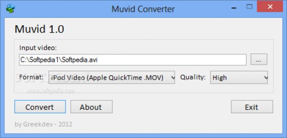 Muvid Converter screenshot