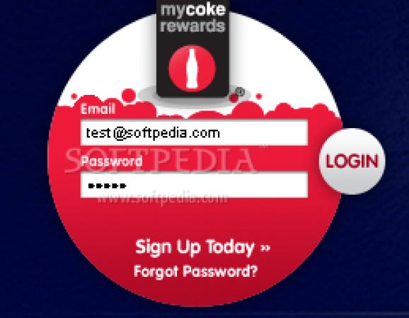 My Coke Rewards Widget screenshot