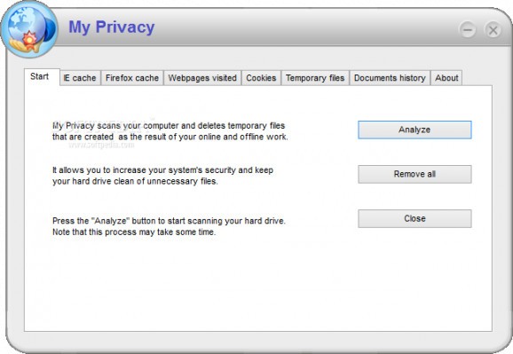 My Privacy screenshot
