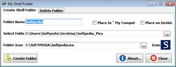 My Shell Folder screenshot