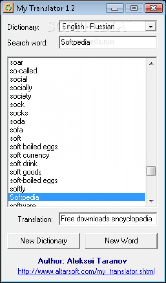 My Translator screenshot