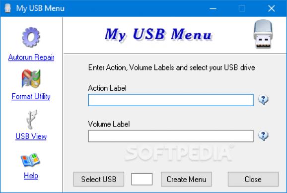 My USB Menu screenshot