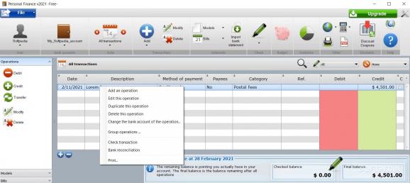 Personal Finance screenshot