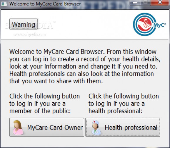 MyCare Card screenshot